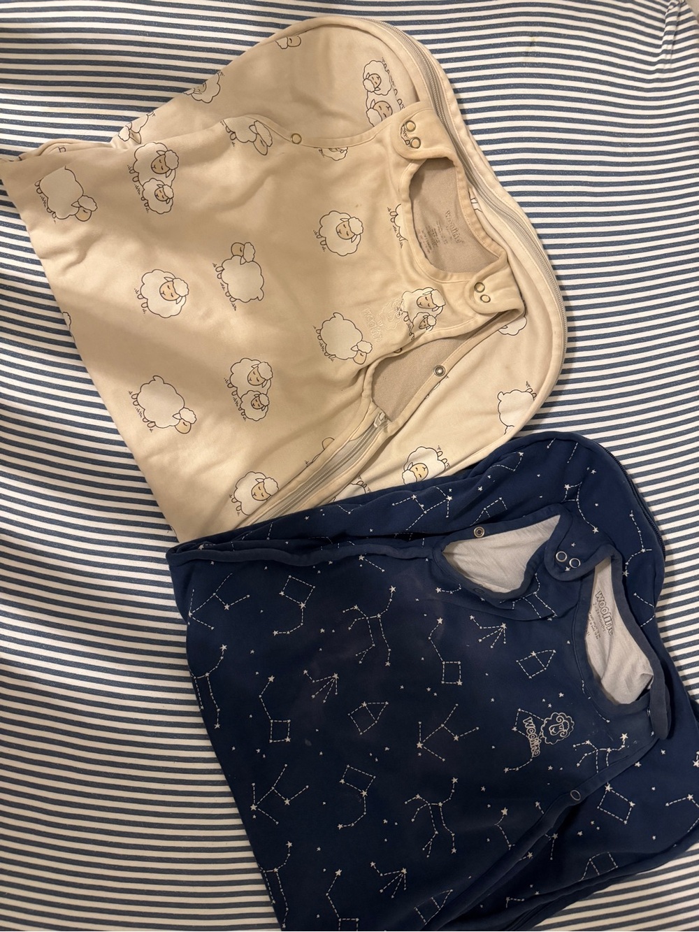 Woolino all season sleep bags 2-24 months BUNDLE